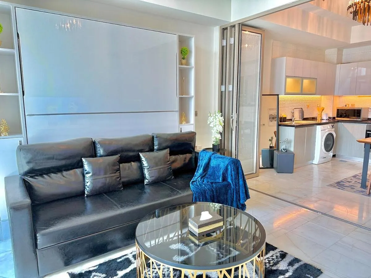 1Bhk Converted To 2Bhk Near Downtown Canal View Dubai