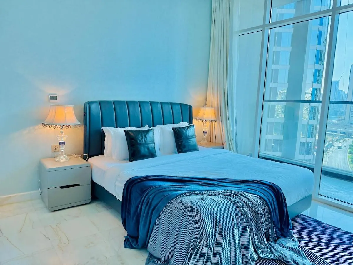 Apartment 1Bhk Converted To 2Bhk Near Downtown Canal View Dubai