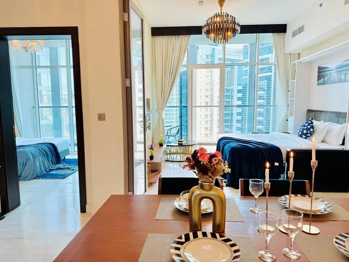 1Bhk Converted To 2Bhk Near Downtown Canal View Dubai Apartment