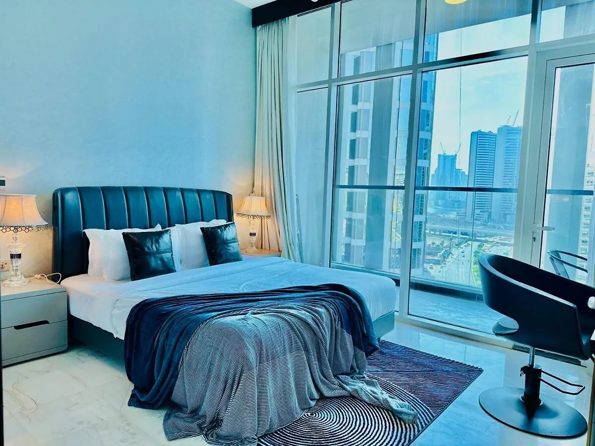 1Bhk Converted To 2Bhk Near Downtown Canal View Dubai