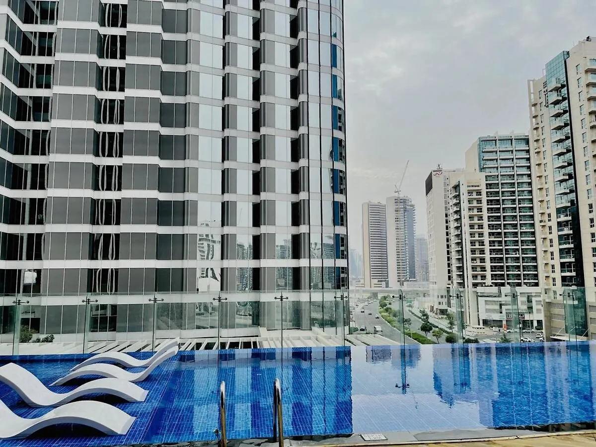 1Bhk Converted To 2Bhk Near Downtown Canal View Dubai